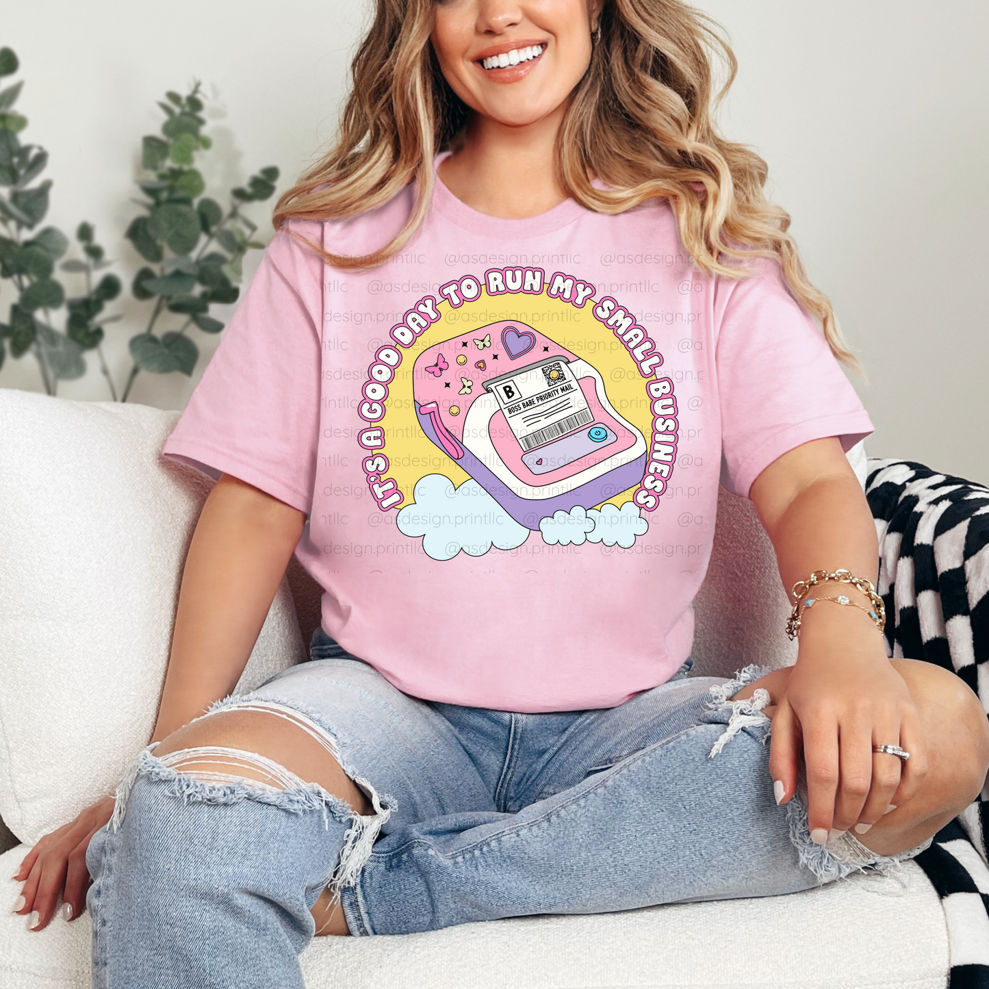 Good day to run my small business t-shirt