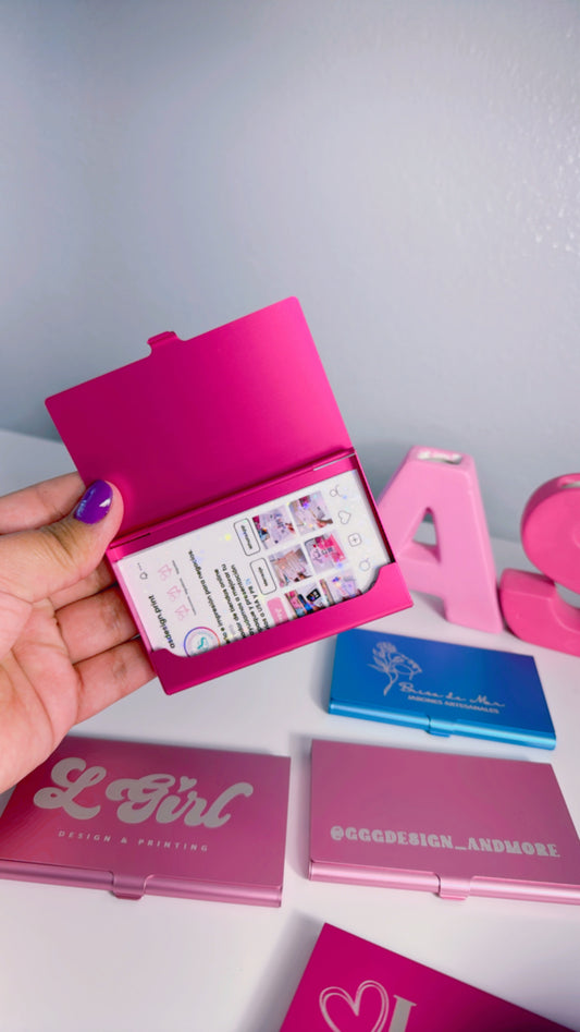 Tarjetero personalizado