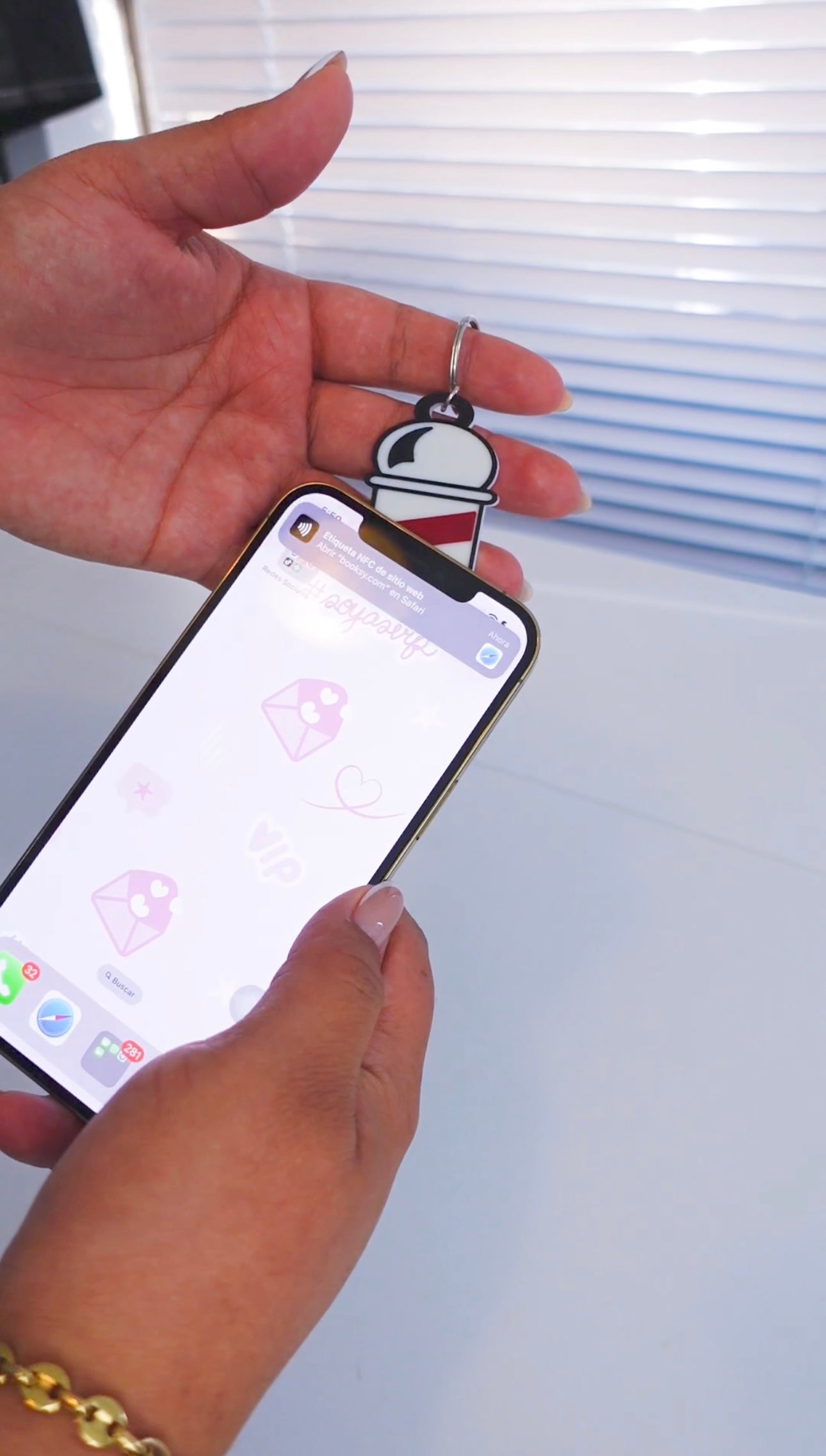 Llavero inteligente de Barbero