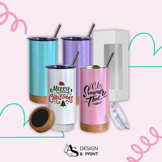 Vaso Insulado Holográfico