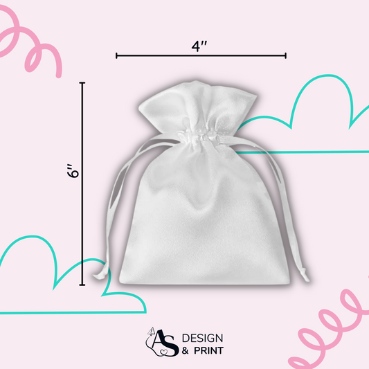 Personalized Satin Bag