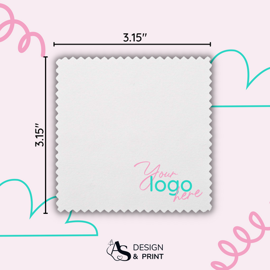Paños de joyería personalizados