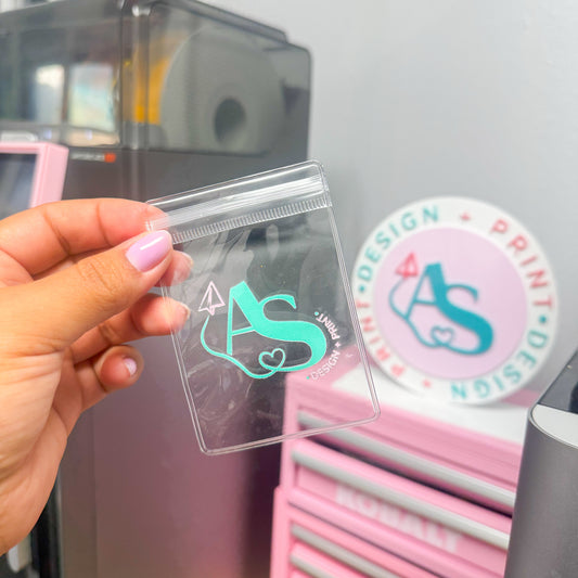 Plastic jewelry bags