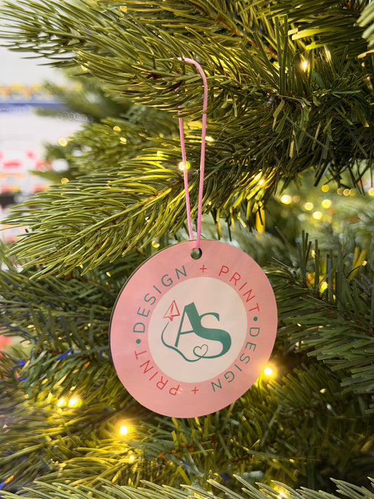 Custom Business Ornament ⭐🎄