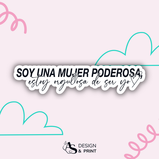Poderosa Sticker