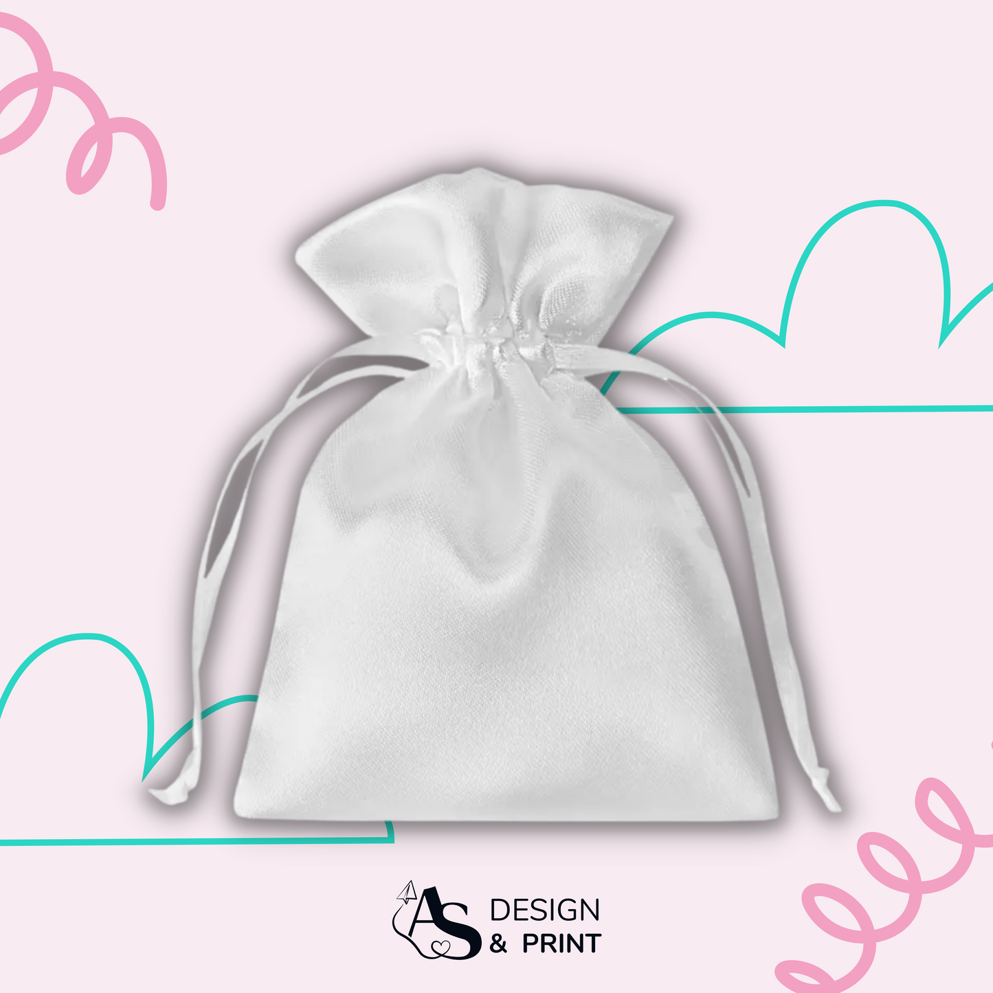 Personalized Satin Bag