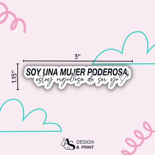 Poderosa Sticker